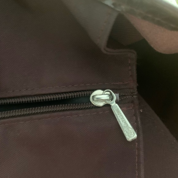 Longchamp unique Striped Canvas Tote Bag - Picture 5 of 11